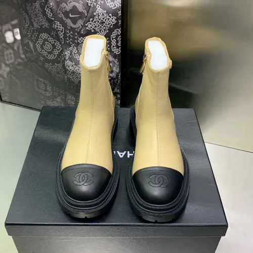 Chanel Womens Shoes Boots Luxury Brand Design with Original Box Women Fashion Ankle Boots Booties 3.5cm Heel