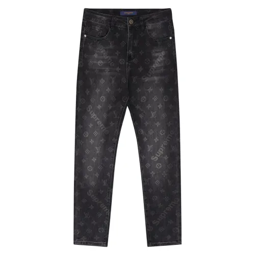 Louis Vuitton Luxury Brand Women Mens Pant Jeans   