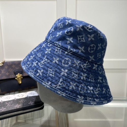 Louis Vuitton Womens Mens Cap Bucket Hat Luxury Brand with Original Box  