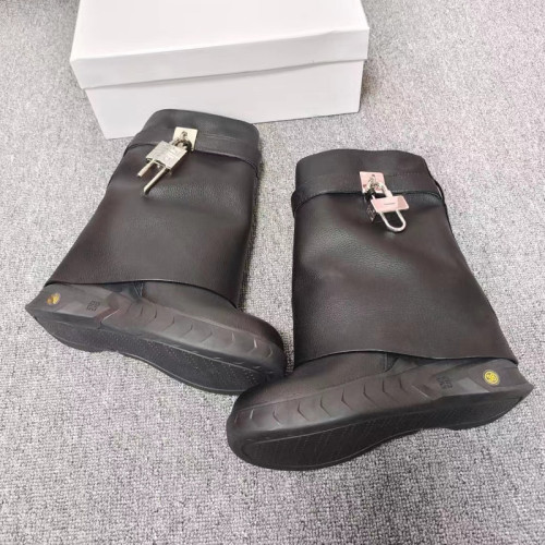 Givenchy Womens Shoes Boots Fashion Type Luxury Brand GIVENCHY BOOTS IN LEATHER with Original Box