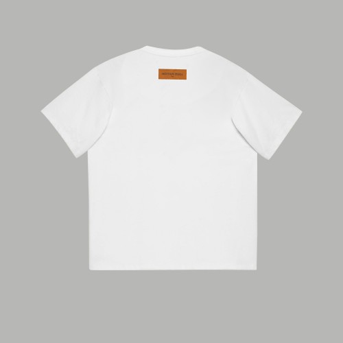 Louis Vuitton Luxury Brand Men Womens Short Sleeve T-Shirt   