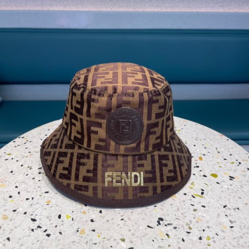 Fendi Men Womens Bucket Hat Luxury Brand Design Fendi Cap with Original Box  