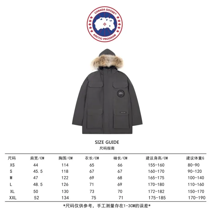 Canada Goose Expedition 08 Down Jacket Men Womens Coats Luxury Brand Fashion Design