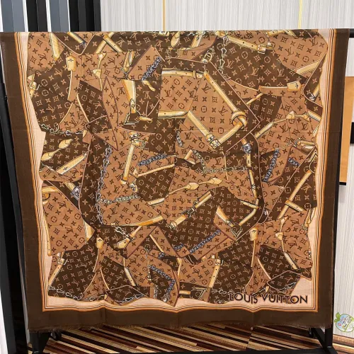 Louis Vuitton Scarves Womens Fashion Scarf with Original Box   