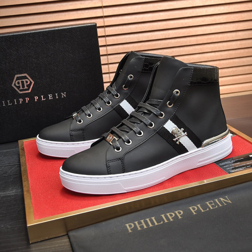 Philipp Plein Men Shoes Sneakers Low Top Sneaker Fashion Design Luxury Brand Trainer Predator TM with Original Box