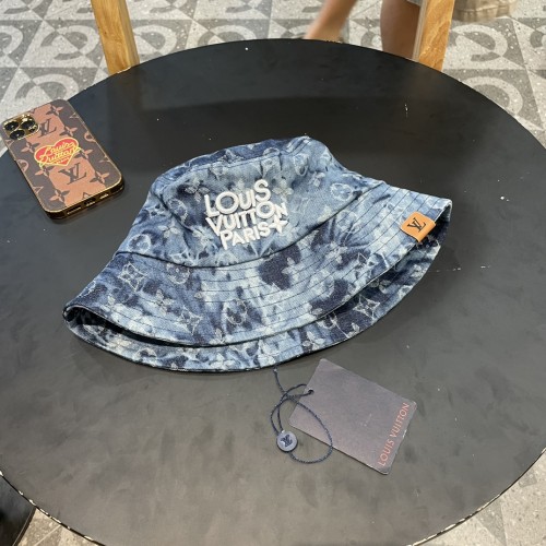 Louis Vuitton Womens Mens Cap Bucket Hat Luxury Brand with Original Box  