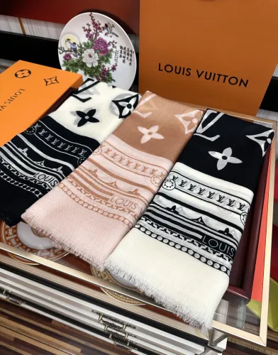 Louis Vuitton Scarves Womens Fashion Scarf with Original Box   