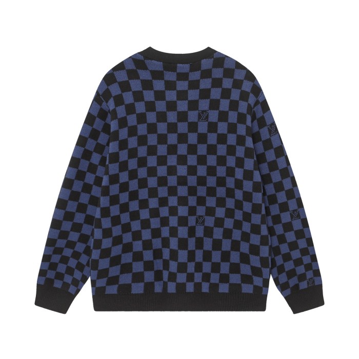 Louis Vuitton Men Womens Sweater Knitwear Luxury Brand Mens Knit Cardigan Top Quality   