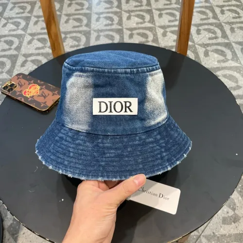 Dior Womens Bucket Hat Luxury Brand Design Dior Cap with Original Box  