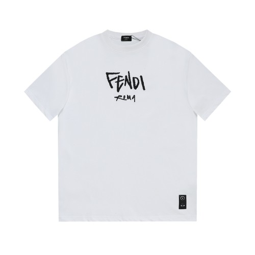 Fendi Luxury Brand Women Mens Short Sleeve T-Shirt   