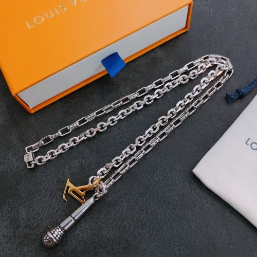 Louis Vuitton Luxury Men Womens Necklace