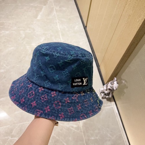 Louis Vuitton Womens Mens Cap Bucket Hat Luxury Brand with Original Box  