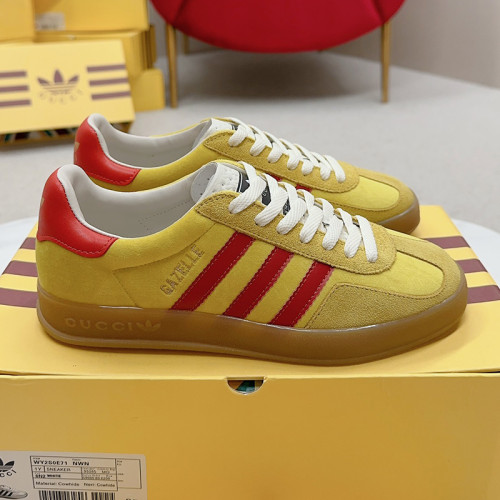 Gucci Adidas Gazelle Womens Shoes Sneakers Luxury Brand adidas x Gucci Gazelle sneaker with Original Box Whatsapp 