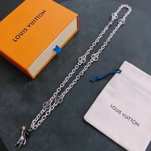 Louis Vuitton Luxury Men Womens Necklace