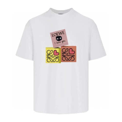 Loewe Luxury Brand Men Womens Short Sleeve T-Shirt   