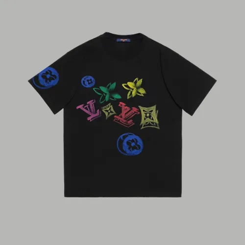 Louis Vuitton Luxury Brand Men Womens Short Sleeve T-Shirt   