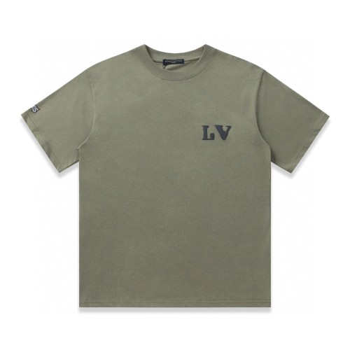 Louis Vuitton Luxury Brand Men Womens Short Sleeve T-Shirt   