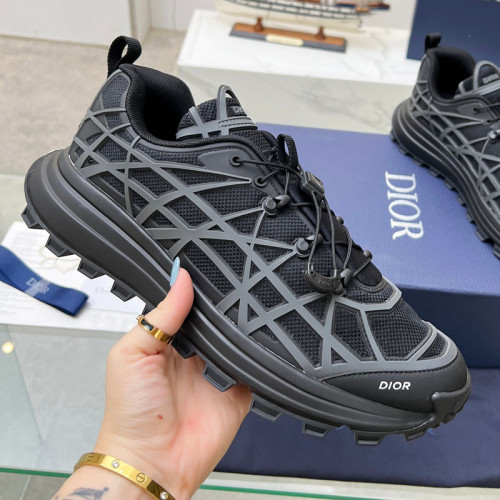 Dior Mens Shoes Sneakers Luxury Brand Breathable Design B31 RUNNER SNEAKER 3SN297ZUV_H268  