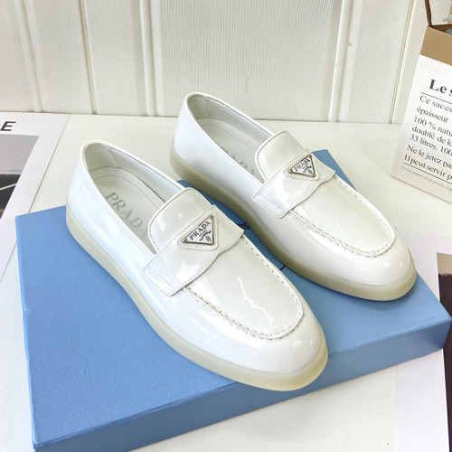 Prada Womens Shoes Casual Luxury Brand Fashion Loafers for Women with Original Box Whatsapp 