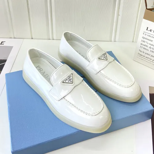Prada Womens Shoes Casual Luxury Brand Fashion Loafers for Women with Original Box Whatsapp 