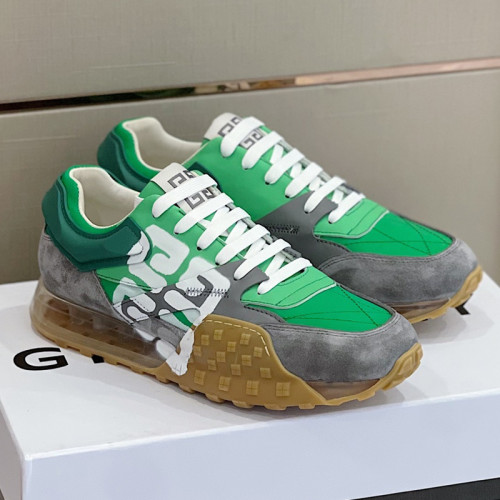 Givenchy Men Shoes Fashion Type Luxury Brand GIVENCHY SNEAKERS IN LEATHER WITH LATEX BAND with Original Box