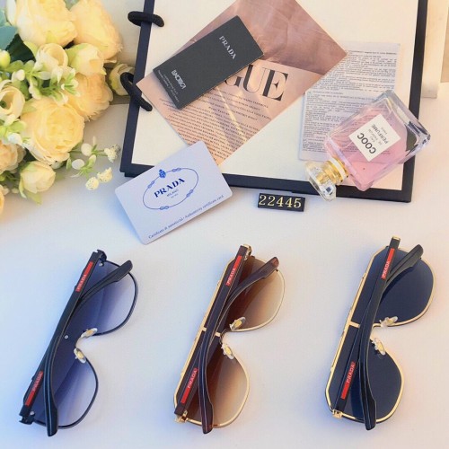 Prada Sunglasses Luxury Brand Men Womens Sunglasses with Original Box  