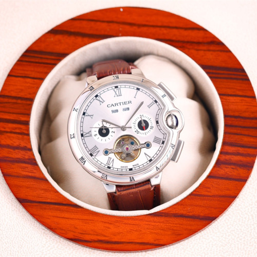 Cartier Mens Watch Luxury Brand Design Fashion Type with Original Box
