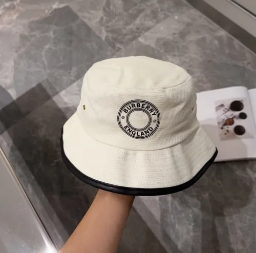 Burberry Womens Mens Cap Bucket Hat Luxury Brand with Original Box  
