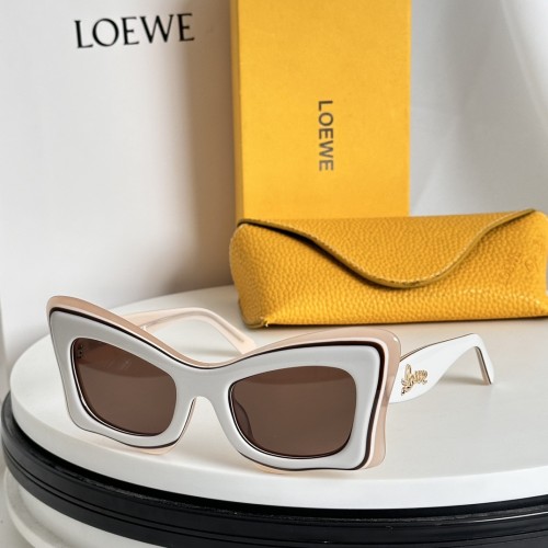 Loewe Sunglasses Luxury Brand Womens Sunglasses with Original Box  LW40140U