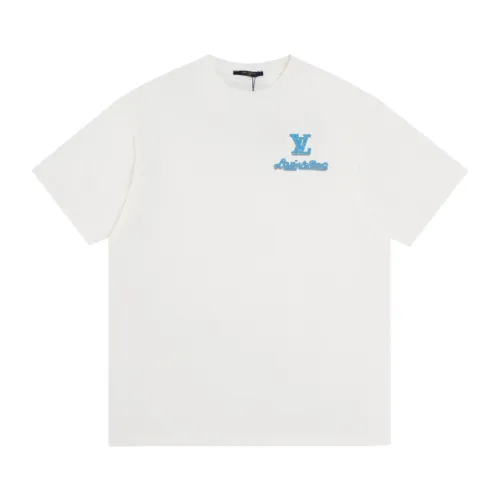 Louis Vuitton Luxury Brand Men Womens Short Sleeve T-Shirt   