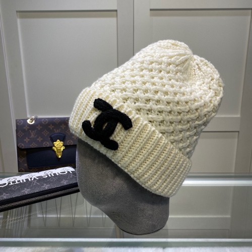Chanel Womens Hats Luxury Brand Knit Hat with Original Box  