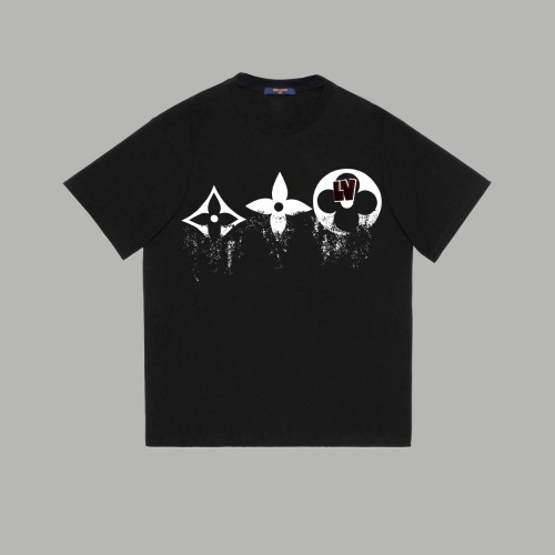 Louis Vuitton Luxury Brand Men Womens Short Sleeve T-Shirt   
