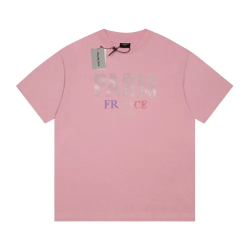 Balenciaga Luxury Brand Women Mens Short Sleeve T-Shirt   