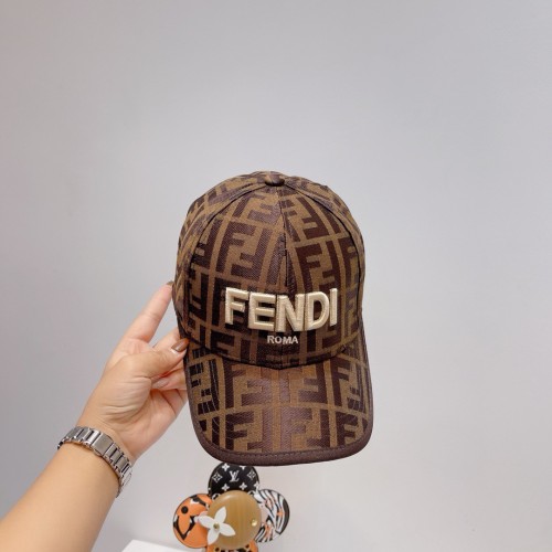 Fendi Men Womens Baseball Hat Luxury Brand Design Fendi Cap with Original Box  