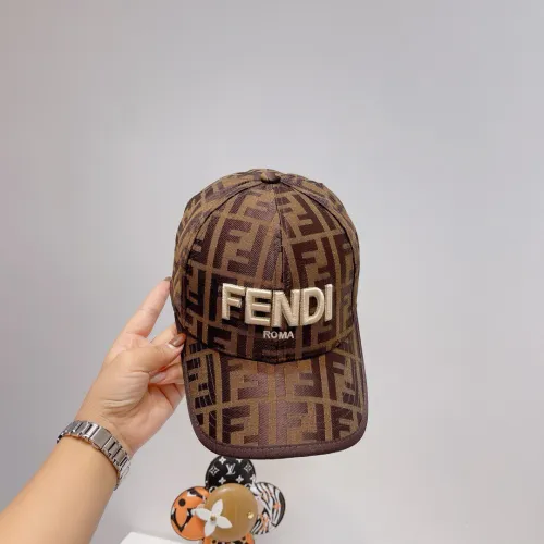 Fendi Men Womens Baseball Hat Luxury Brand Design Fendi Cap with Original Box  
