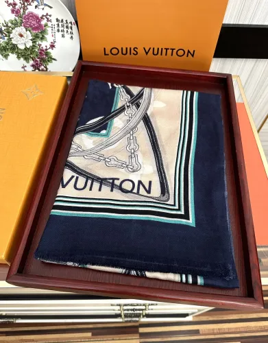 Louis Vuitton Scarves Womens Fashion Scarf with Original Box   