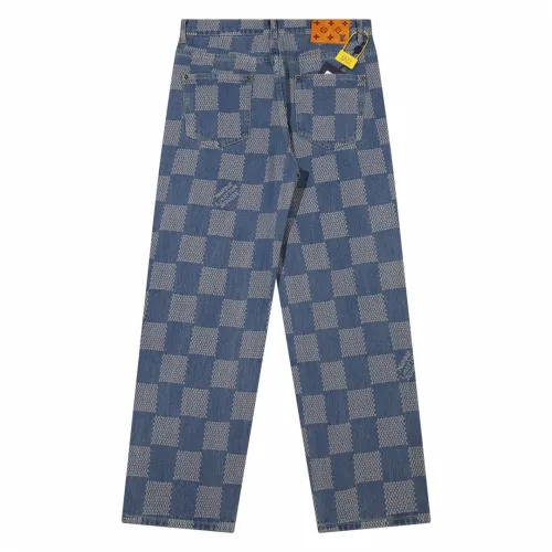 Louis Vuitton Luxury Brand Women Mens Pant Jeans   