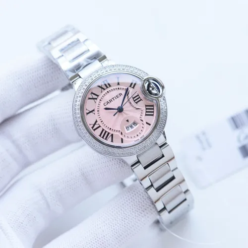 Cartier Womens Watch Luxury Brand Design Fashion Type with Original Box