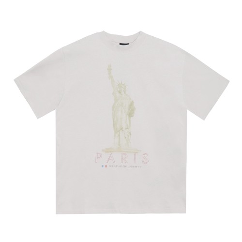 Balenciaga Luxury Brand Women Mens Short Sleeve T-Shirt   