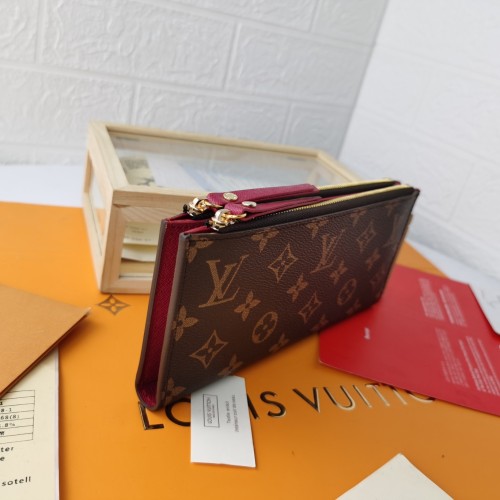 Louis Vuitton Mens Womens Wallets Purse Luxury Brand Designer Zippy WALLET M61269 with Original Box