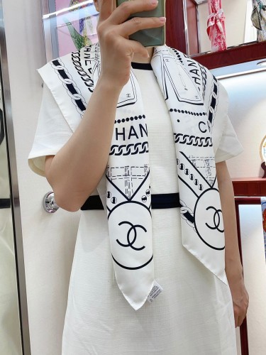 Chanel Scarves Womens Fashion Scarf 053