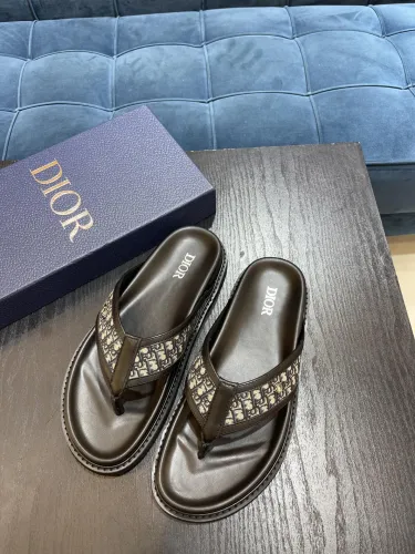 Dior Men Shoes Sandals Luxury Brand Fashion DIOR AQUA SANDAL Black Dior Oblique Jacquard with Original Box 3SA135ZSA_H969 Whatsapp 
