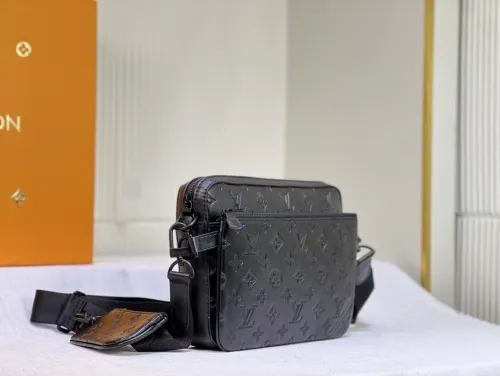 Louis Vuitton Mens Shoulder Bags Luxury Brand Fashion Type Trio Messenger M46602 with Original Box  