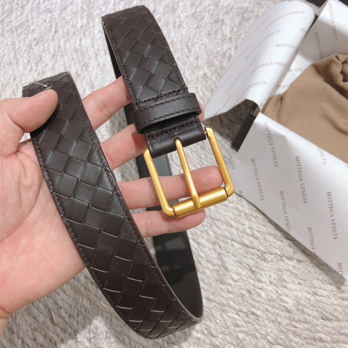 Bottega Veneta Mens Belt Luxury Brand Design Fashion Type with Original Box