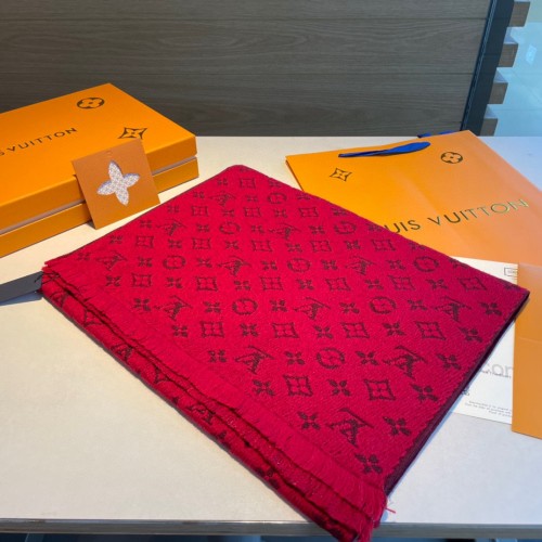 Louis Vuitton Scarves Men Womens Fashion Scarf with Original Box   
