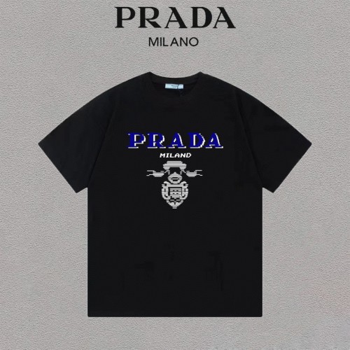 Prada Luxury Brand Women Mens Short Sleeve T-Shirt   