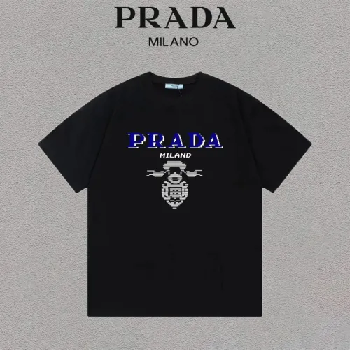 Prada Luxury Brand Women Mens Short Sleeve T-Shirt   