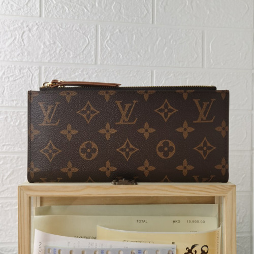 Louis Vuitton Mens Womens Wallets Purse Luxury Brand Designer Zippy WALLET M61269 with Original Box