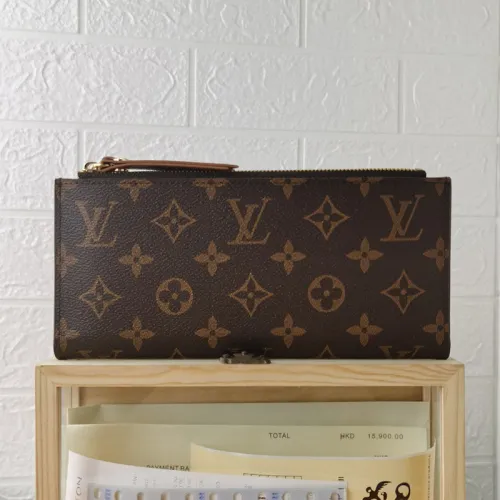Louis Vuitton Mens Womens Wallets Purse Luxury Brand Designer Zippy WALLET M61269 with Original Box