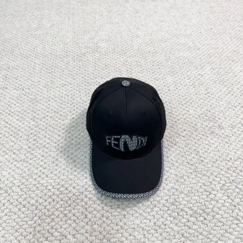 Fendi Men Womens Baseball Hat Luxury Brand Design Fendi Cap with Original Box  